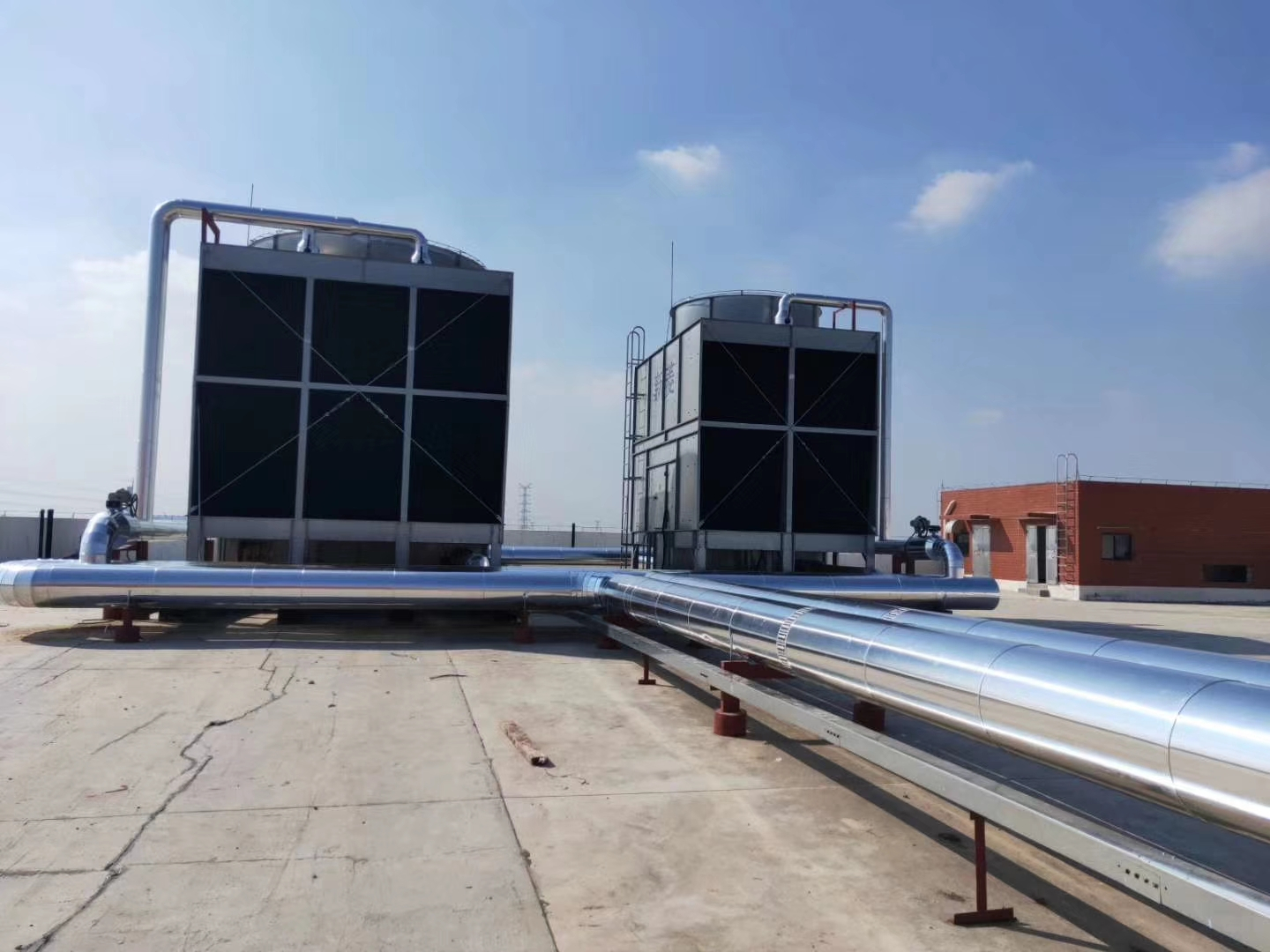 惠州玻璃钢冷却塔厂家浅析冷却塔清洗处理方案流程(